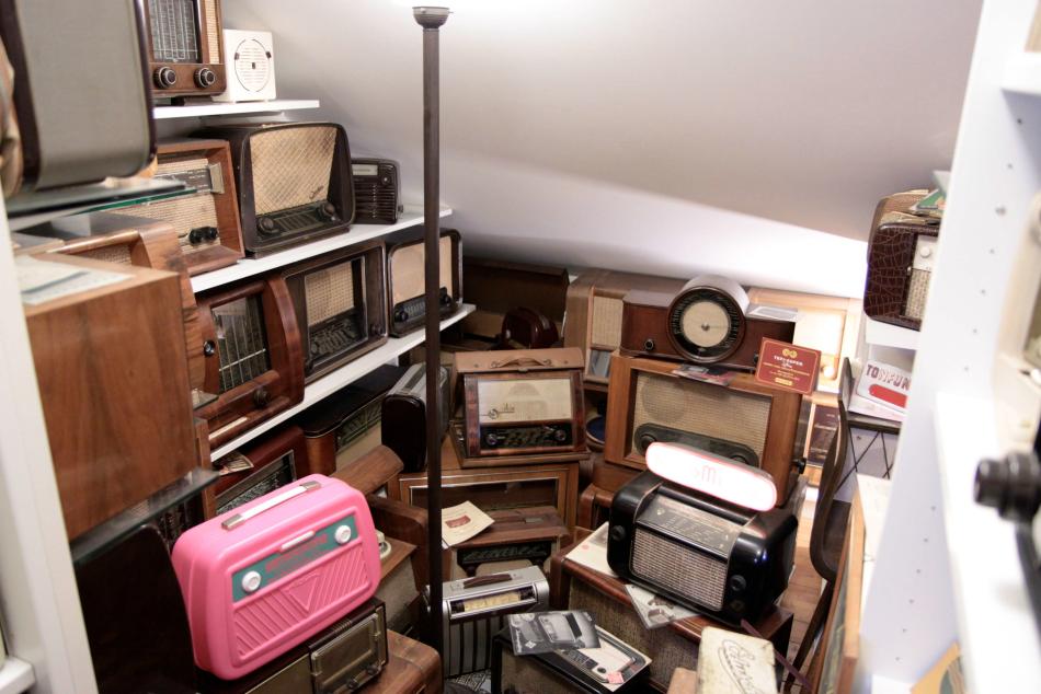 Sammlung alter Radios von Jörg Chowanetz